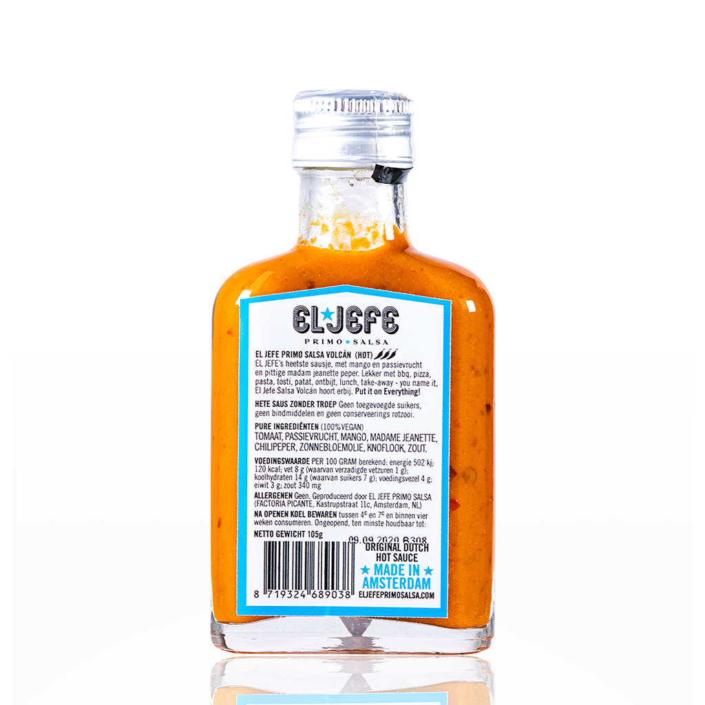 Salsa picante Volcán (bastante picante) - 100ml