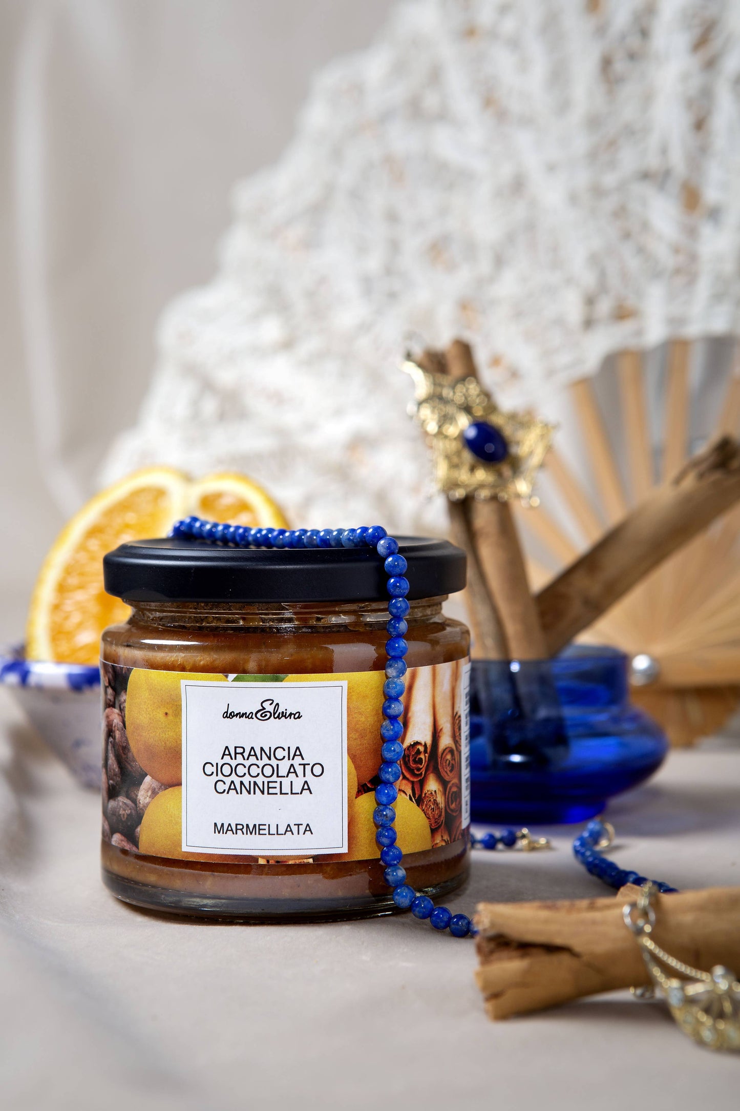 Mermelada de naranja, chocolate y canela