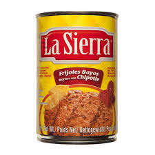 Frijoles Bayos Refritos con Chipotle La Sierra