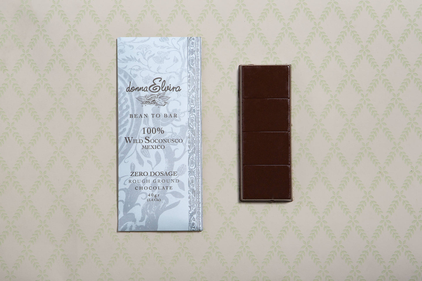 Chocolate de origen único Soconusco salvaje de México, dosis cero