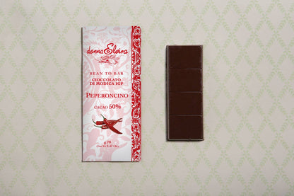 Chocolate Modica IGP con guindilla