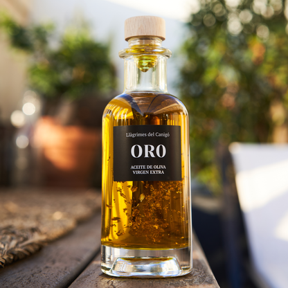 Aceite de Oliva Virgen Extra con Oro Comestible - 0,25L