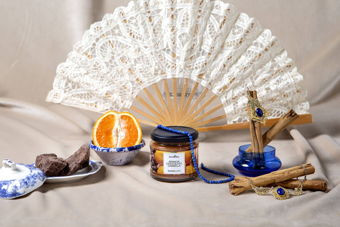 Mermelada de naranja, chocolate y canela