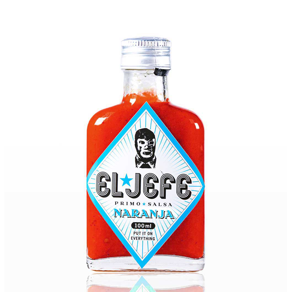 Salsa picante naranja (picante suave) - 100 ml