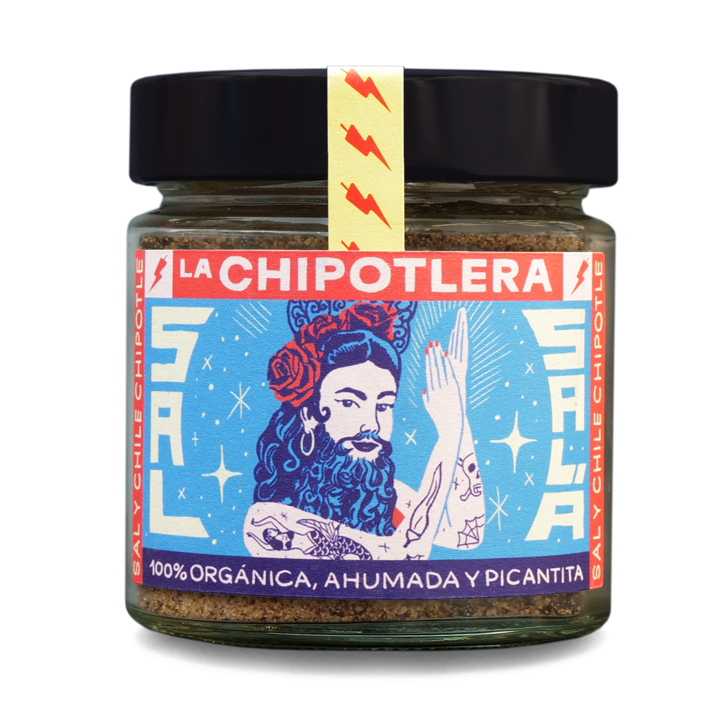 Sal Salá 145 grs - Sal virgen y chile chipotle molido ECO