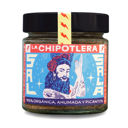 Sal Salá 145 grs - Sal virgen y chile chipotle molido ECO