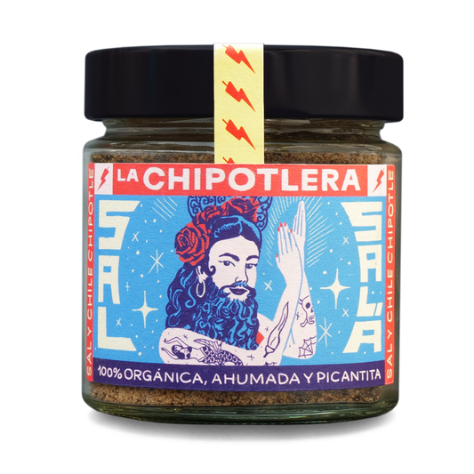 Sal Salá 145 grs - Sal virgen y chile chipotle molido ECO