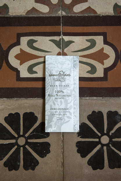 Chocolate de origen único Soconusco salvaje de México, dosis cero