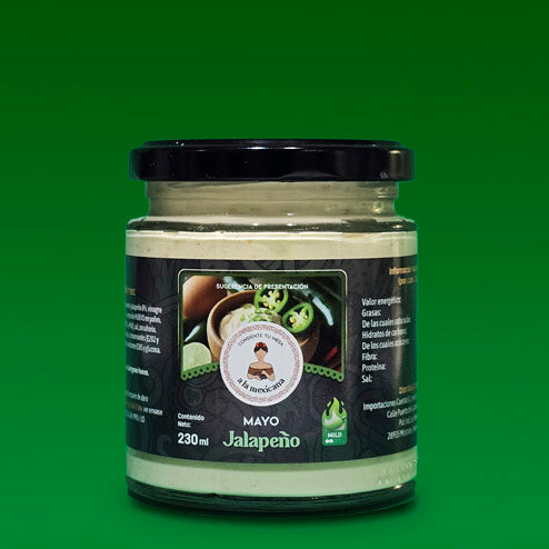 Mayonesa al jalapeño La Mexicana – 230 ml