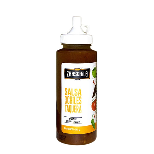 Salsa de 3 Chiles Zaaschila – 265 g