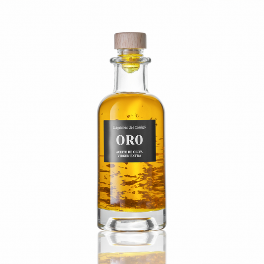 Aceite de Oliva Virgen Extra con Oro Comestible - 0,25L