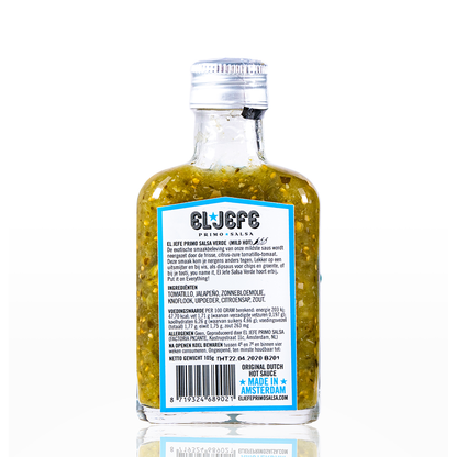 Salsa picante verde (picante suave) - 100 ml