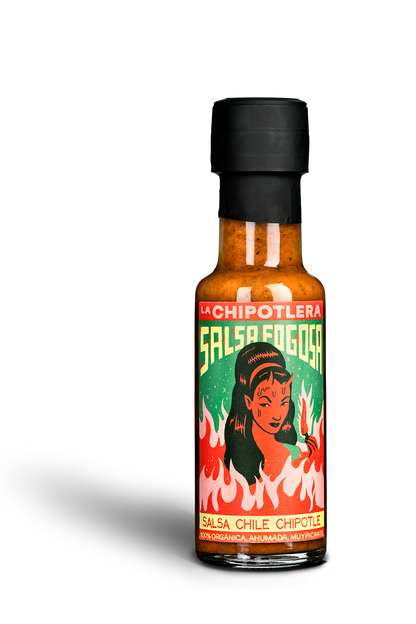 Salsa Fogosa 125 ml - Salsa ECO chile chipotle muy picante
