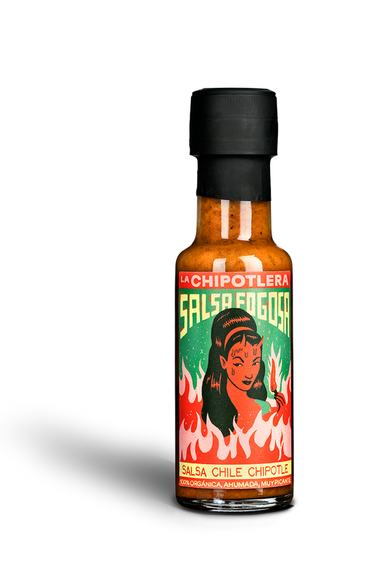 Salsa Fogosa 125 ml - Salsa ECO chile chipotle muy picante