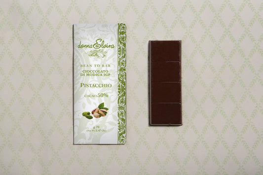 Chocolate Modica IGP con pistacho