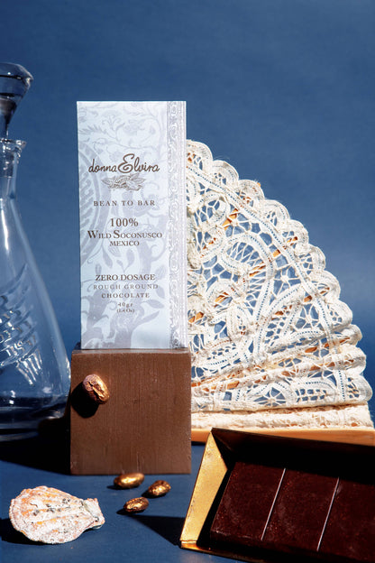 Chocolate de origen único Soconusco salvaje de México, dosis cero