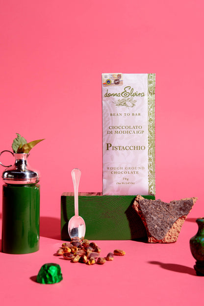Chocolate Modica IGP con pistacho