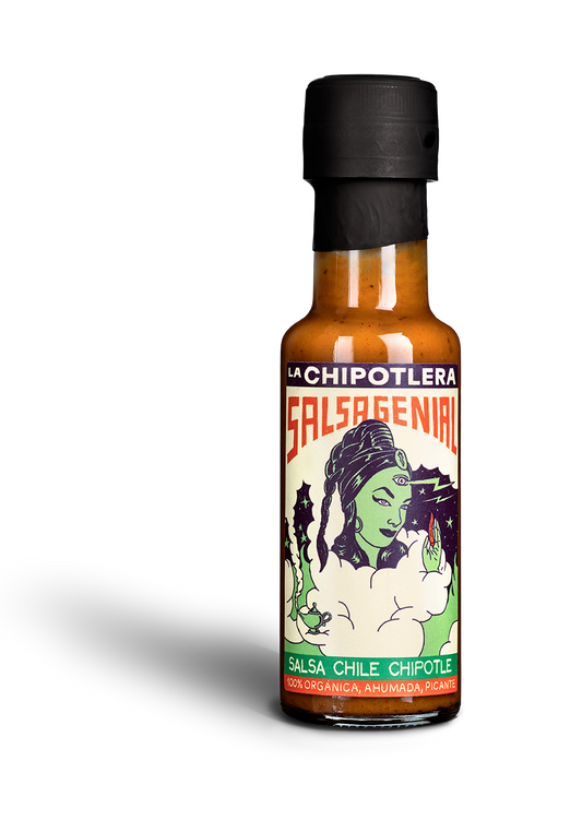 Salsa Genial 125 ml - Salsa ECO chile chipotle picante suave